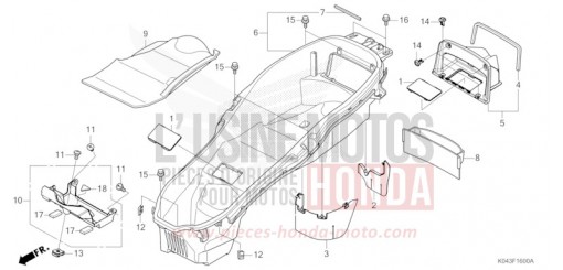 LUGGAGE BOX NSS300AD de 2013